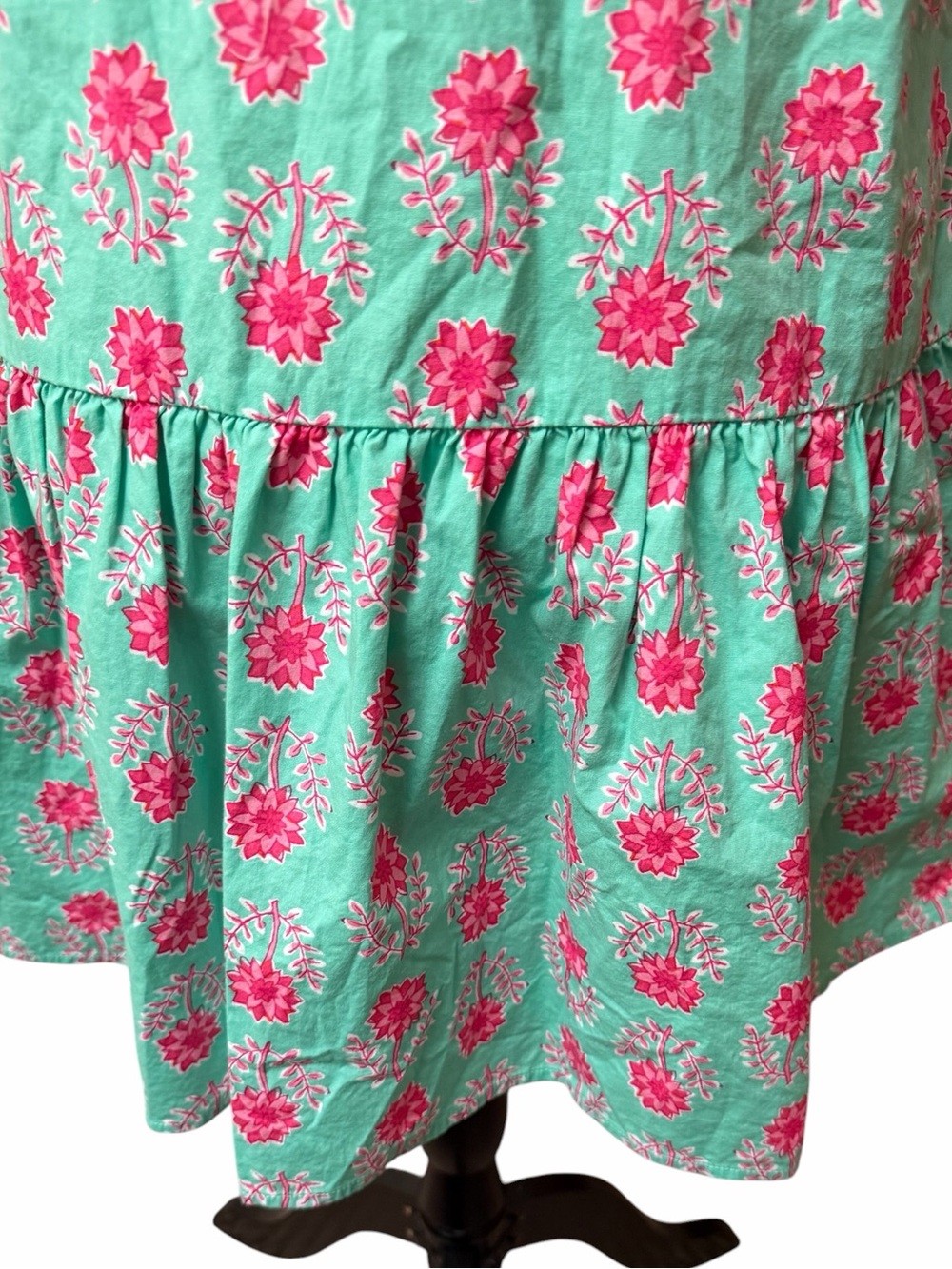 J.Crew Factory CI191 Bubble Sleeve Mini Dress Floral Pockets Size 8 SP25 - Picture 12 of 16